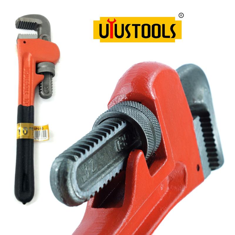Llave Uyustools Stillson Roja Mango Negro 12 Ysp01
