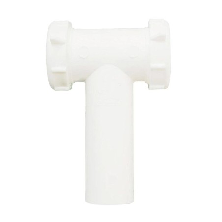 TEE HE PARA SIFON LAVAPLATO 1 1/2 BLANCA