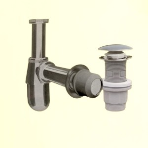 KIT INSTALACION LAVATORIO 11/4 DESAGUE AUT.SIFON M