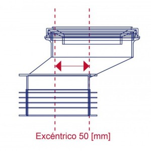 MANGUITO WC ADAPTADOR EXENTRICO RIGIDO C/G 90-110