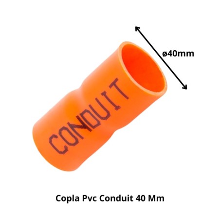 COPLA PVC CONDUIT 40 MM