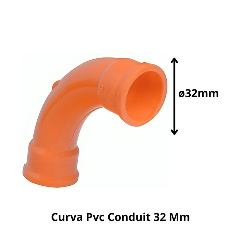 CURVA PVC CONDUIT 32 MM