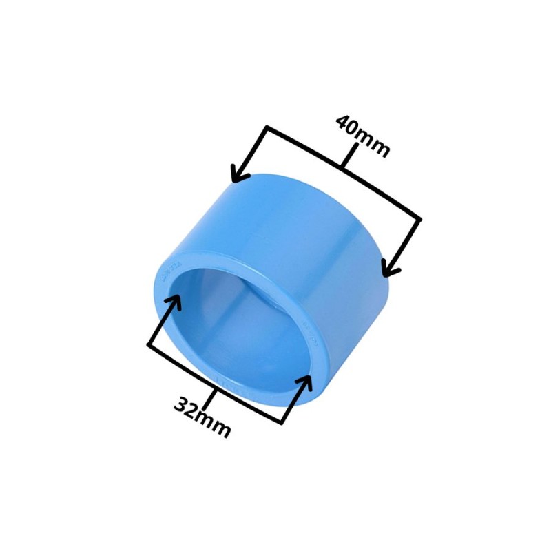 BUJE REDUCCION CORTO CEM PVC PRESION 40X32 MM
