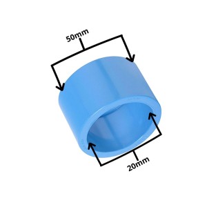 BUJE REDUCCION CORTO CEM PVC PRESION 50X20 MM