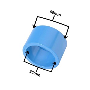BUJE REDUCCION CORTO CEM PVC PRESION 50X25 MM