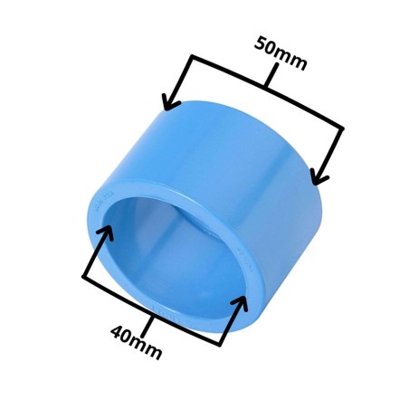 BUJE REDUCCION CORTO CEM PVC PRESION 50X40 MM