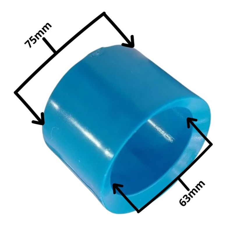 BUJE REDUCCION CORTO CEM PVC PRESION 75X63 MM
