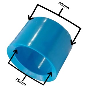 BUJE REDUCCION CORTO CEM PVC PRESION 90X75 MM