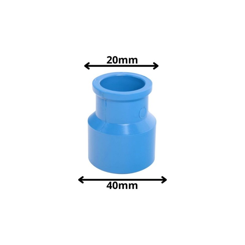 BUJE REDUCCION LARGO CEM PVC PRESION 40X20 MM