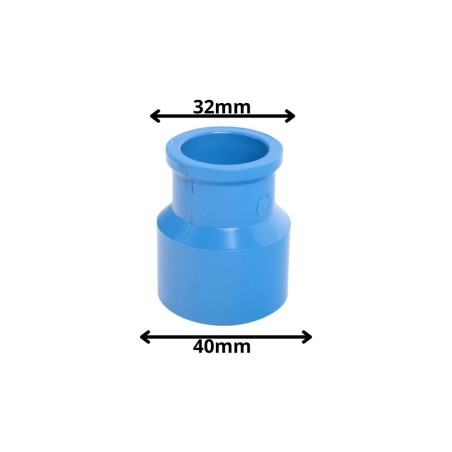 BUJE REDUCCION LARGO CEM PVC PRESION 40X32 MM