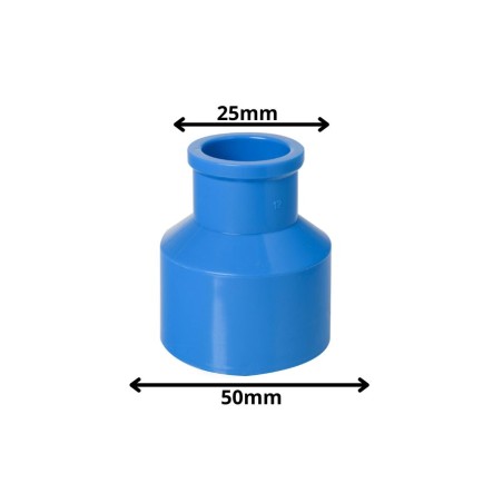 BUJE REDUCCION LARGO CEM PVC PRESION 50X25 MM