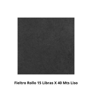 FIELTRO ROLLO 15 LIBRAS X 40 MTS LIS0