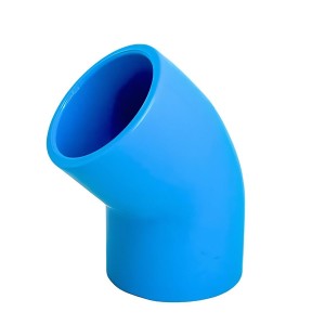 CODO PVC CEM PRESION HIDRAULICO 45 G X 90 MM