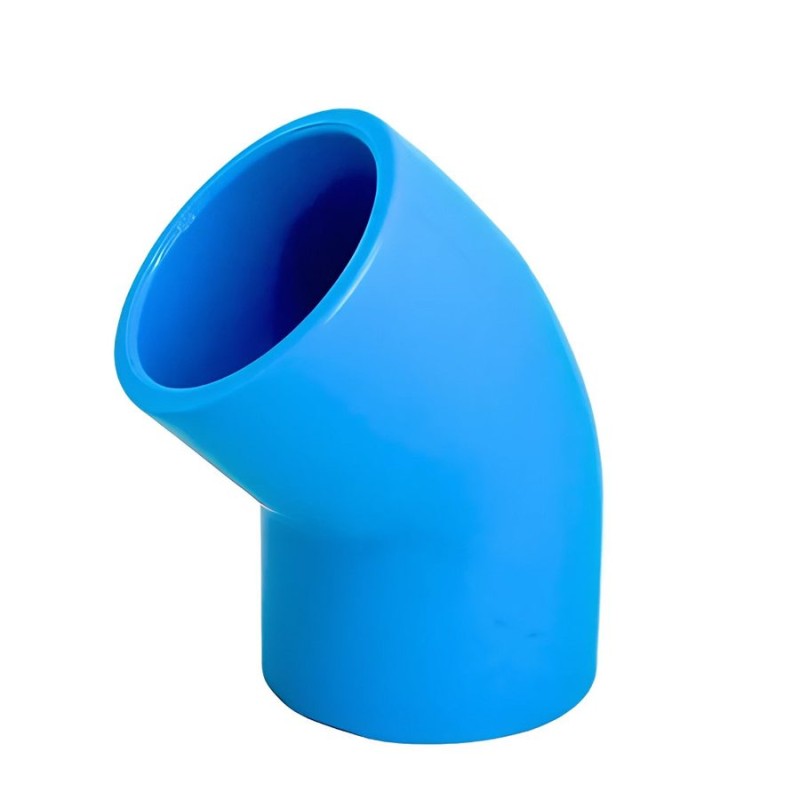 CODO PVC CEM PRESION HIDRAULICO 45 G X 90 MM