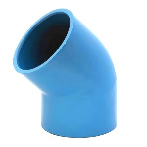 CODO PVC CEM PRESION HIDRAULICO 45 G X 110 MM