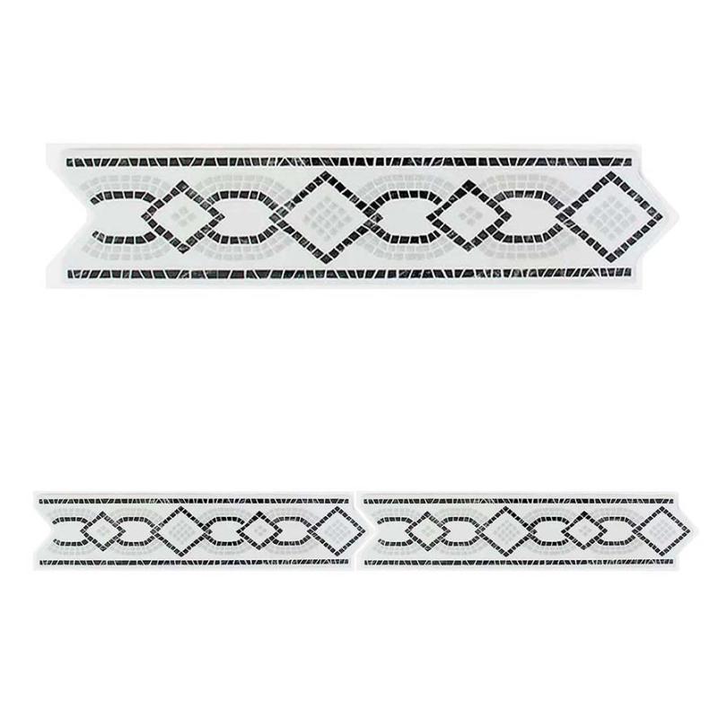 Listel 5,5 X 26 Ambiente Trenza Negra