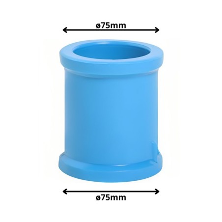 COPLA PVC PRESION HIDRAULICO CEMENTAR 75 MM