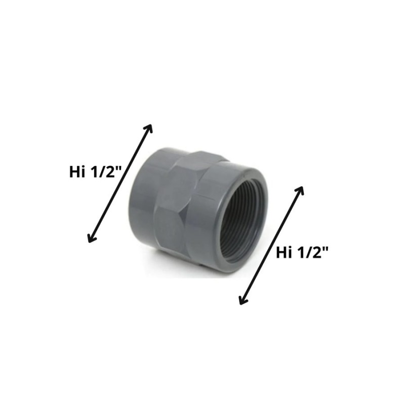 COPLA PVC PRESION HIDRAULICO HI HI (12) 1/2" 60820