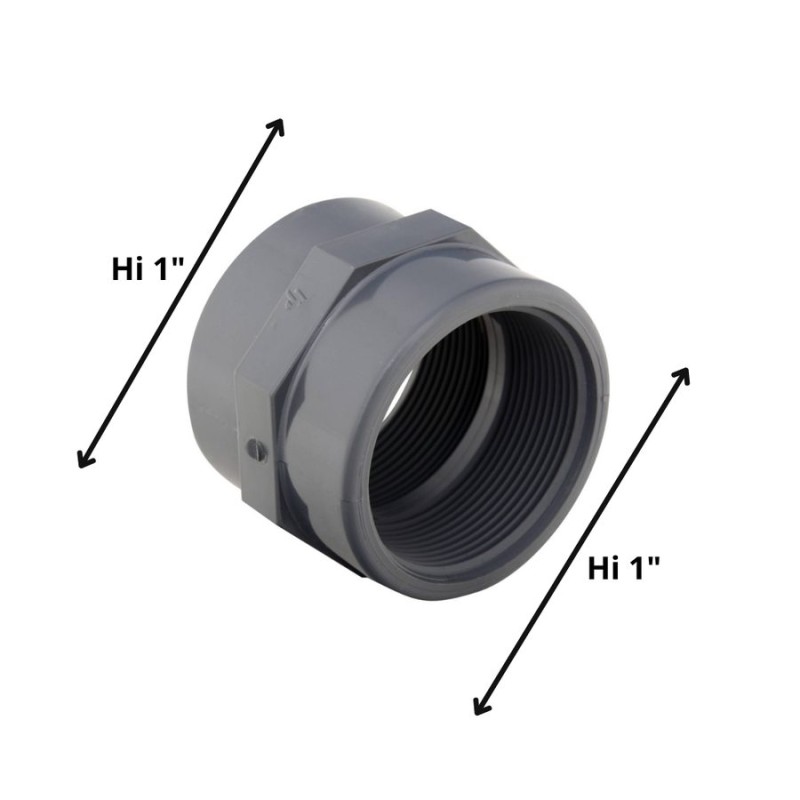 COPLA PVC PRESION HIDRAULICO HI HI (25) 1" 6082