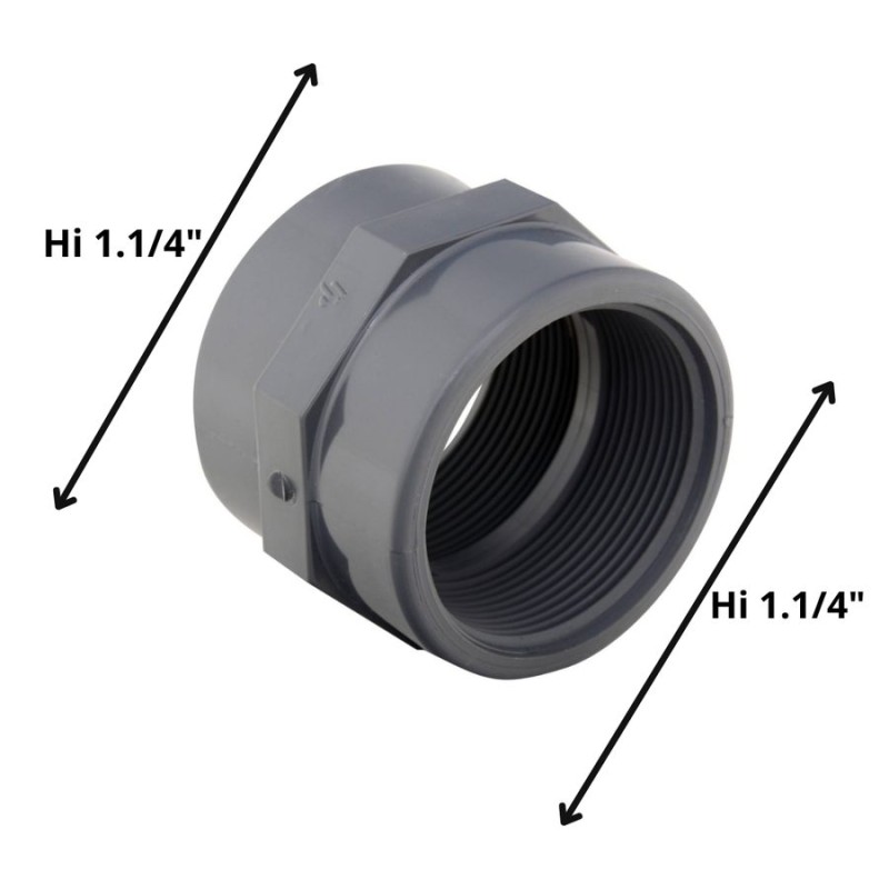 COPLA PVC PRESION HIDRAULICO HI HI (32) 1 1/4"6082