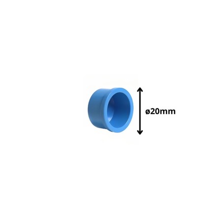 TAPA GORRO PVC CEM PRESION 20 MM