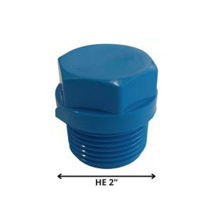 TAPA TORNILLO HE PVC PRESION 2" 60216