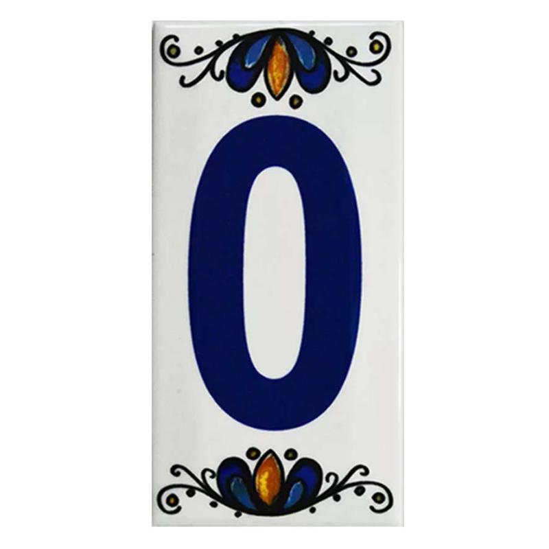 Listel 7,5 X 15 Numero 0 De Ceramica