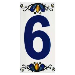 Listel 7,5 X 15 Numero 6 De...