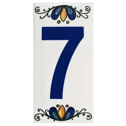 Listel 7,5 X 15 Numero 7 De...