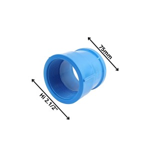 TERMINAL PVC HI PRESION 75 MM X 2 1/2"