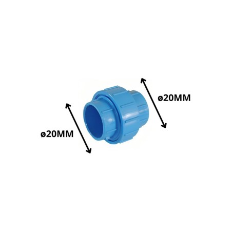 UNION AMERICANA PVC CEMENTAR PRESION 20 MM