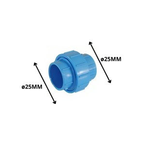 UNION AMERICANA PVC CEMENTAR PRESION 25 MM
