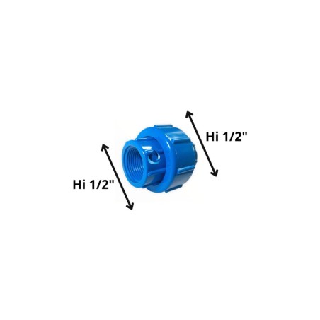 UNION AMERICANA PVC HI/HI PRESION (12 MM) 1/2"
