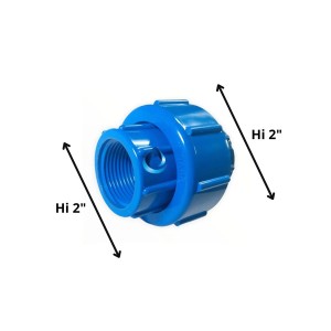 UNION AMERICANA PVC HI/HI PRESION (50 MM) 2 "