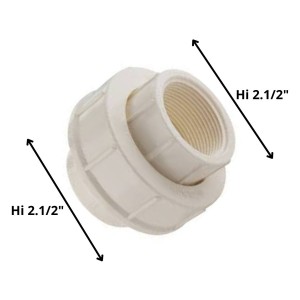 UNION AMERICANA PVC HI/HI PRESION (63 MM) 2 1/2"