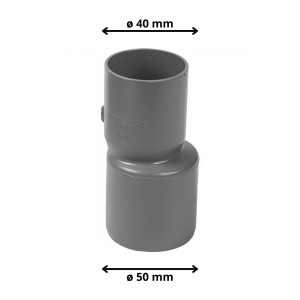 REDUCCION PVC SANITARIO CEM 50X40 MM