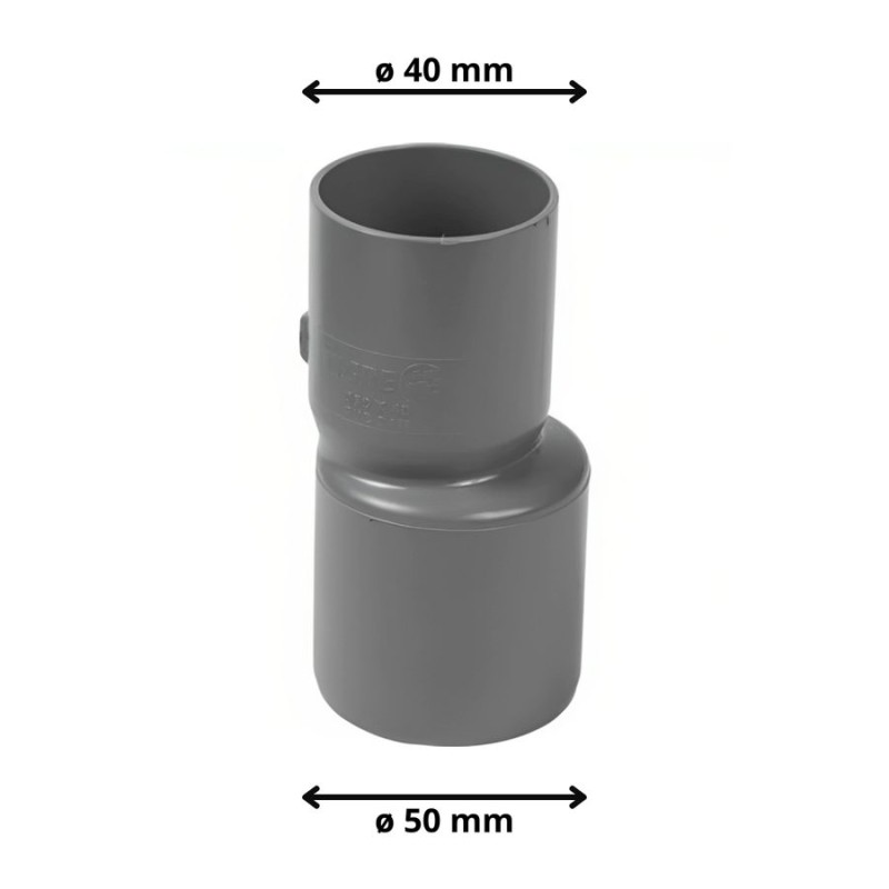 REDUCCION PVC SANITARIO CEM 50X40 MM