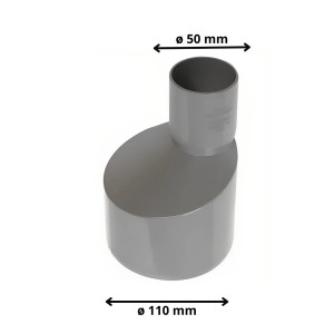 REDUCCION PVC SANITARIO CEM 110X50 MM