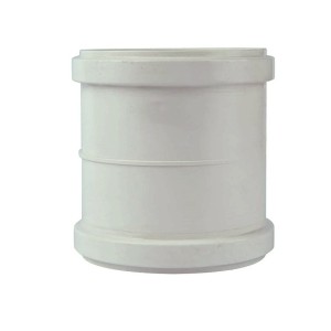 COPLA PVC SANITARIO BLANCO C/GOMA 160 MM