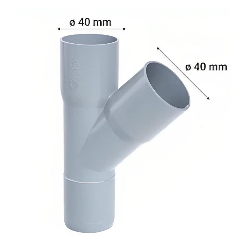 VEE CEM PVC SANITARIO 40 MM