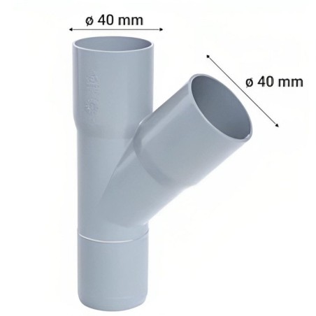 VEE CEM PVC SANITARIO 40 MM