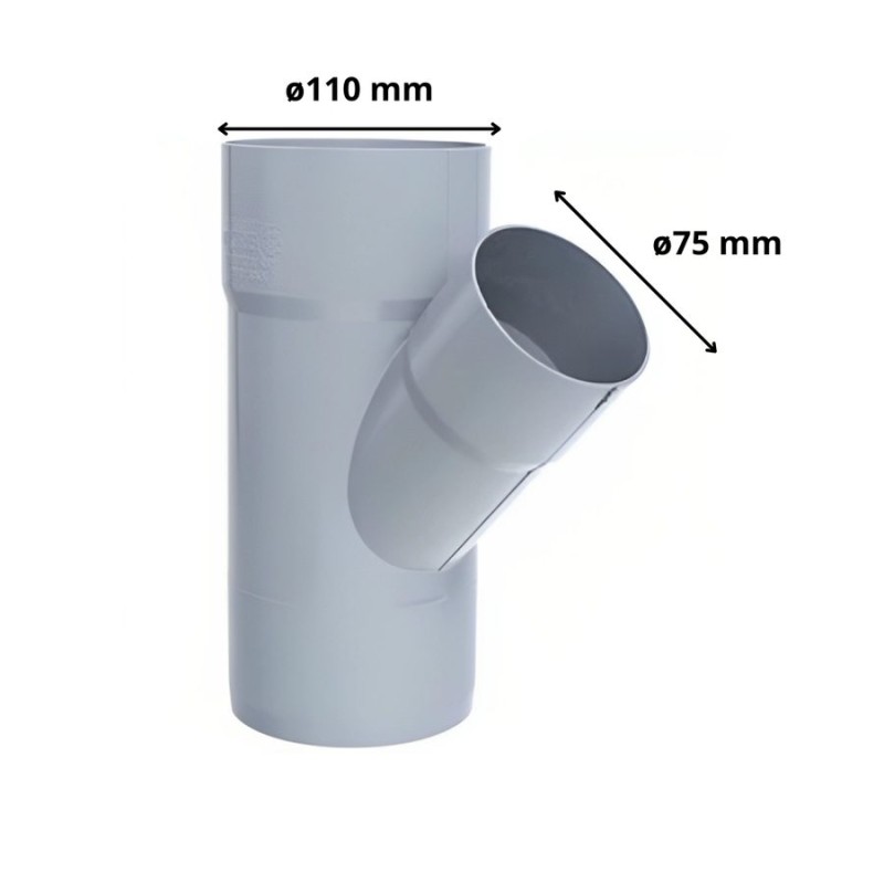 VEE REDUCCION CEM PVC SANITARIO 110X75 MM