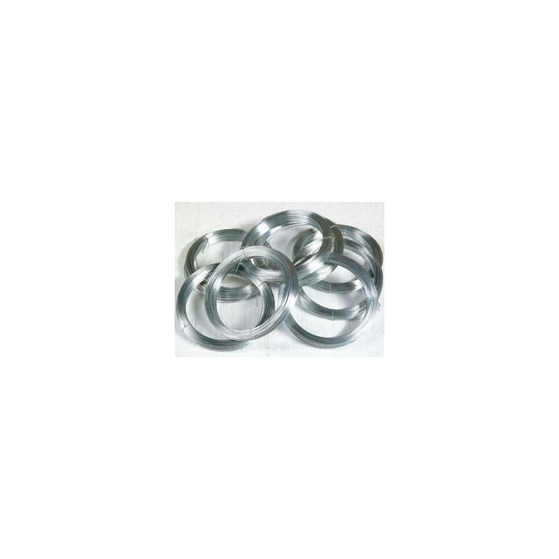 ALAMBRE GALVANIZADO N-18 ROLLO DE 1 KG (105 MT/KG)