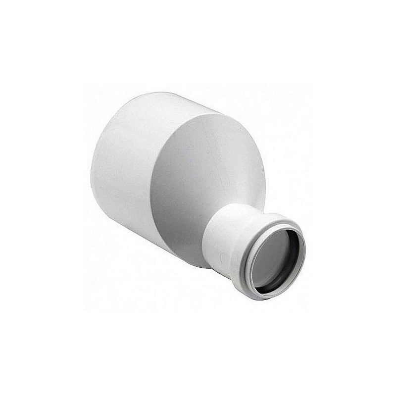 REDUCCION PVC SANIT BLANCO CON GOMA 110X 50