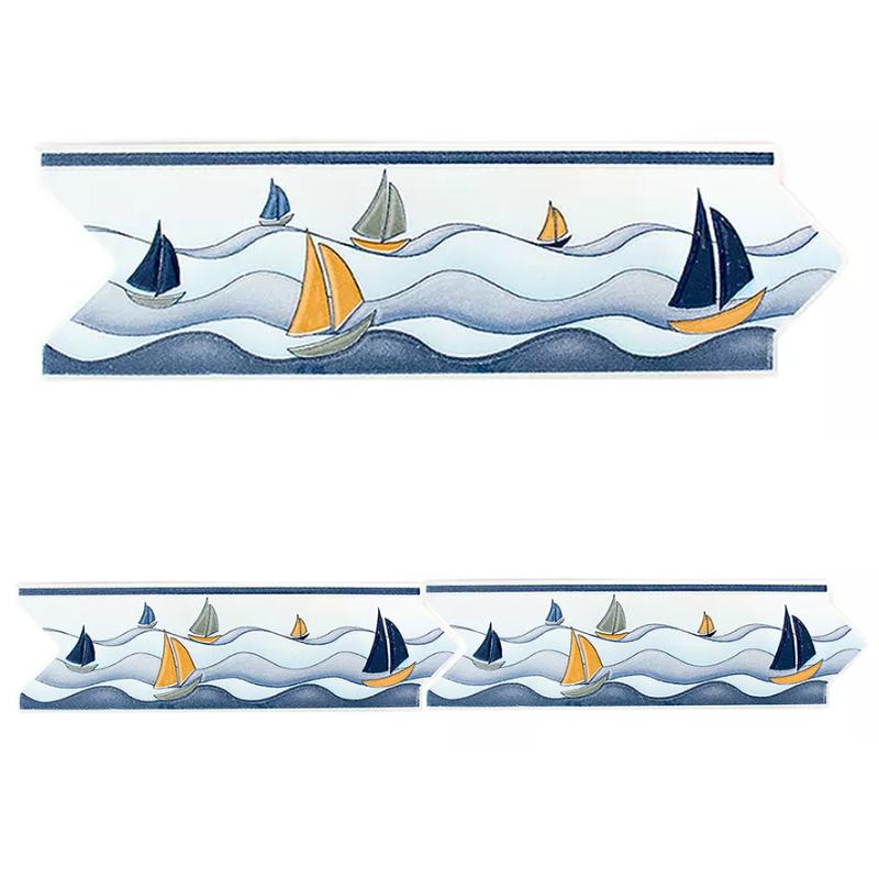 Listel 8 X 25 Bano/piscina Velero