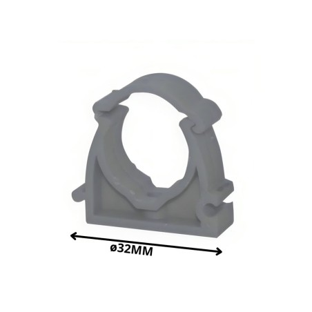 ABRAZADERA POLIFUSION EMPALME 32