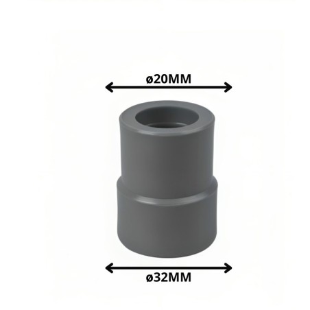 BUJE POLIFUSION REDUCCION 32X20 MM