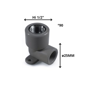 CODO POLIFUSION ROSCA METAL HI 25 MM 1/2" CON SOPO