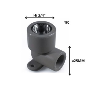 CODO POLIFUSION ROSCA METAL HI 25 MM 3/4" CON SOPO