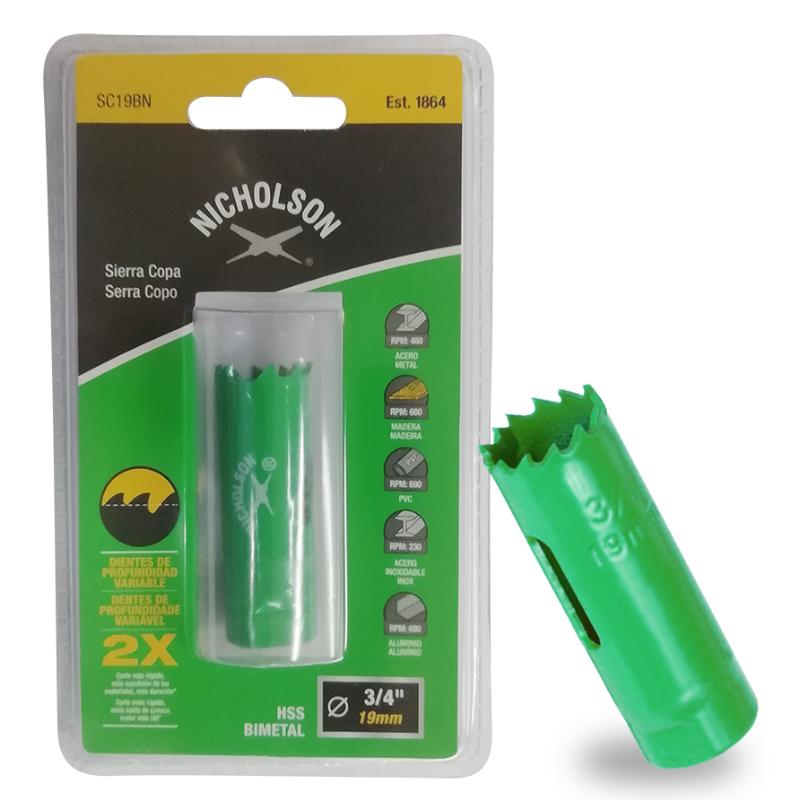 Sierra Copa Nicholson Bi-metal 19 Mm 3/4 Sc19bn